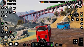 Offroad Bus Games Racing Games Captura de tela 3