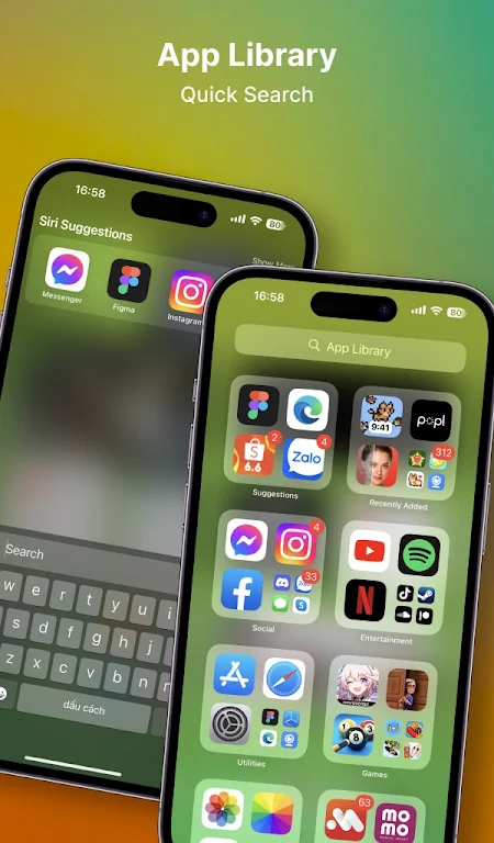 Launcher iOS 17 Pro Capture d'écran 4