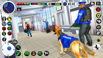 US Police Dog Games : Airport Crime Police Games Screenshot 2