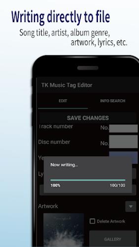 TK Music Tag Editor Скриншот 2