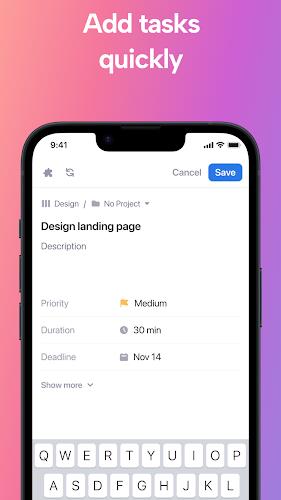 Motion: Tasks and Scheduling स्क्रीनशॉट 2