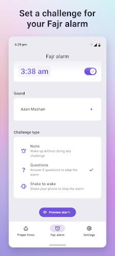 Fajr: Fajr Alarm, Prayer Times Screenshot 4