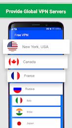 Super VPN proxy Unblock Master Captura de pantalla 2