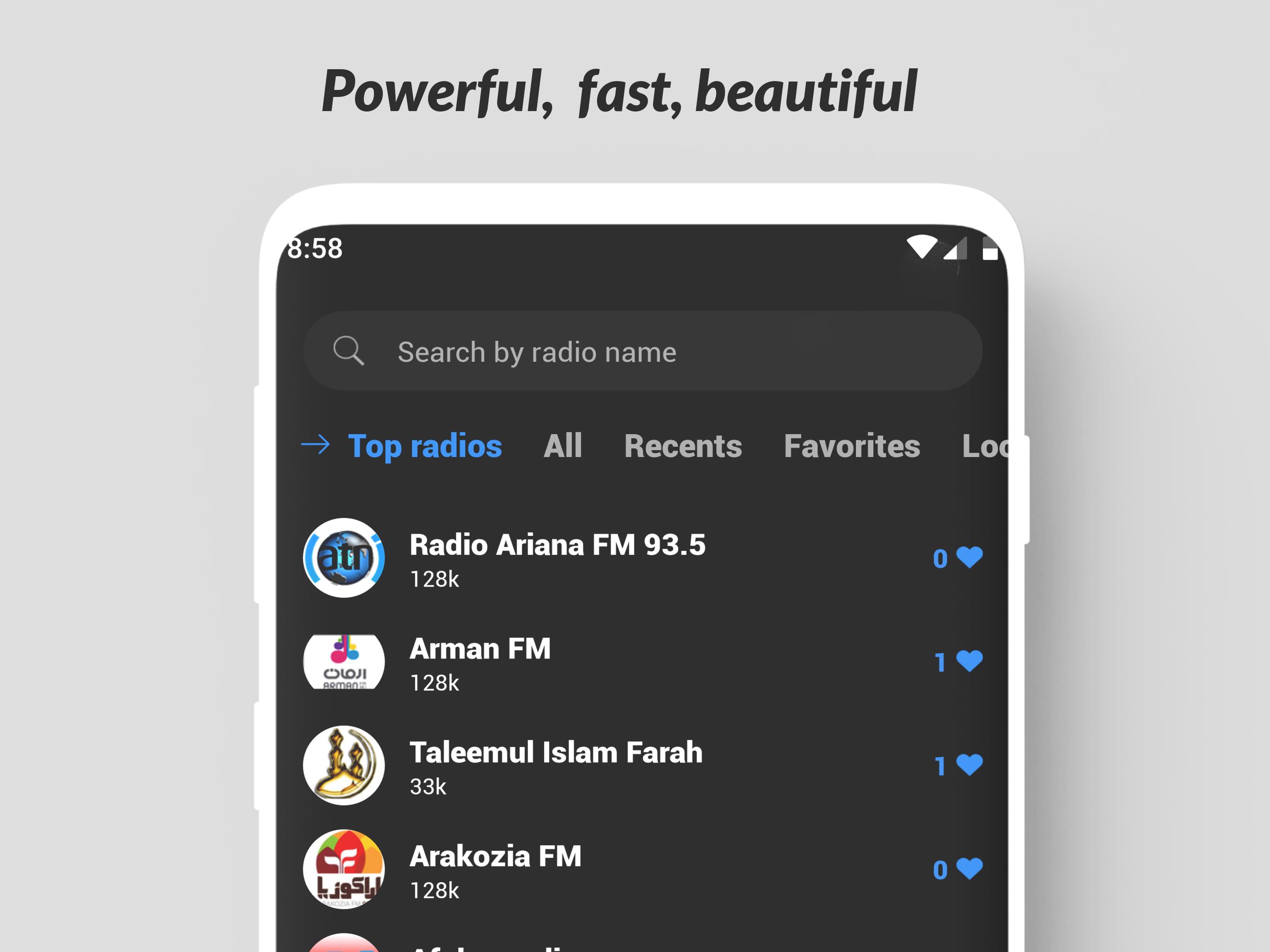 Radio Afghanistan Online স্ক্রিনশট 1