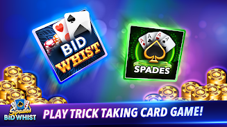 Spades: Bid Whist Classic Game Capture d'écran 1