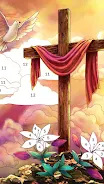 Bible Coloring Paint By Number Captura de tela 2