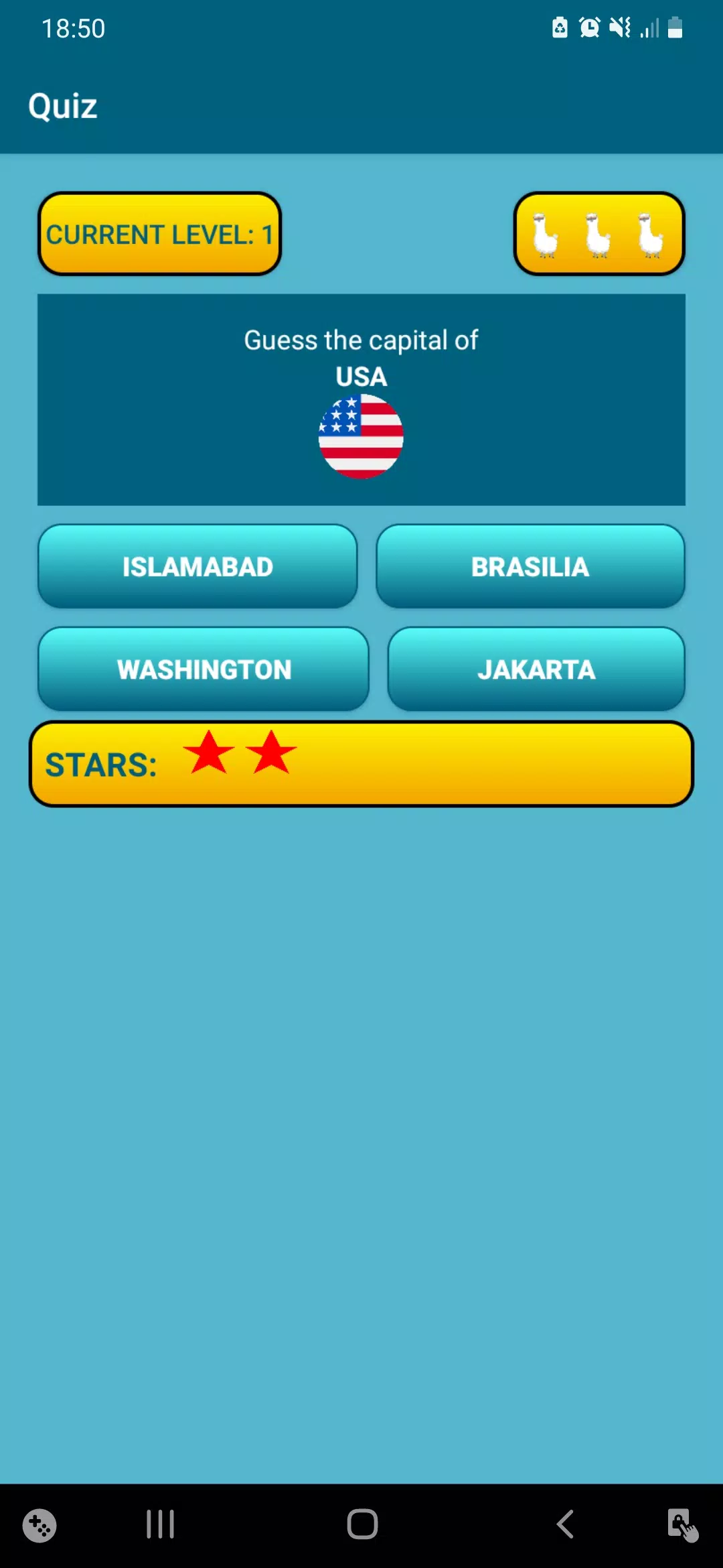 Countries, capitals, flags - W 스크린샷 1