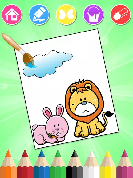 Coloring Games: Color Animals Screenshot 2