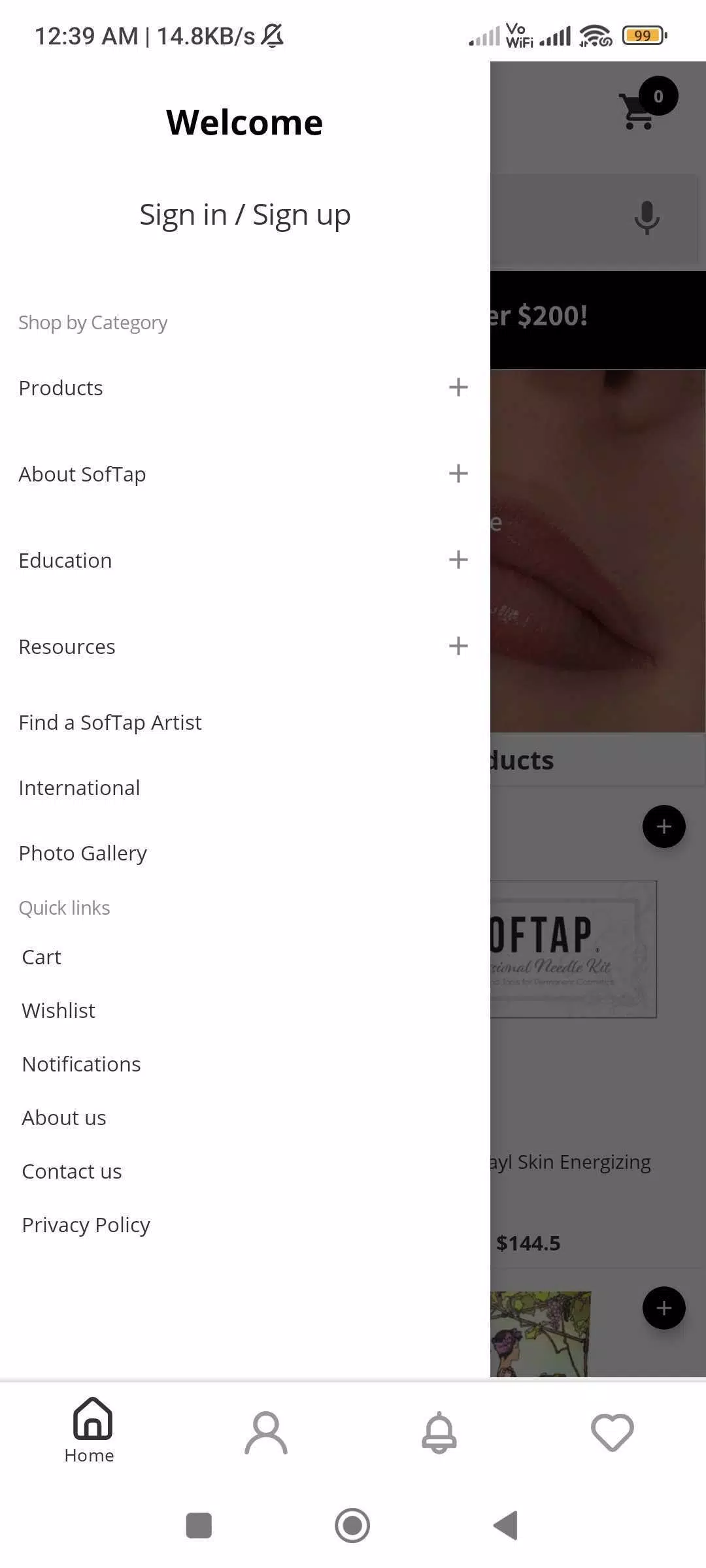 SofTap Скриншот 2