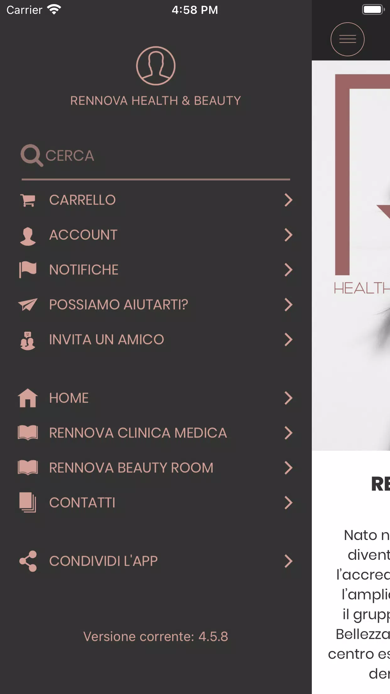 RENNOVA HEALTH & BEAUTY スクリーンショット 3