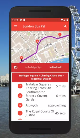 London Bus Pal: Live arrivals スクリーンショット 1