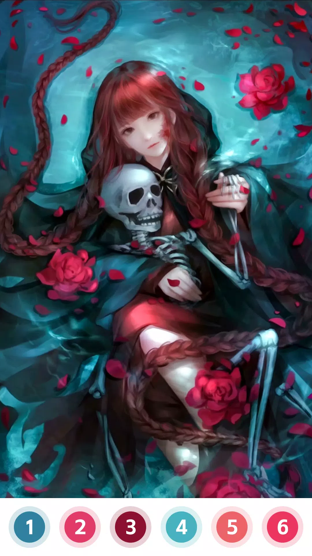 Love & Death Paint by Number Ekran Görüntüsü 2