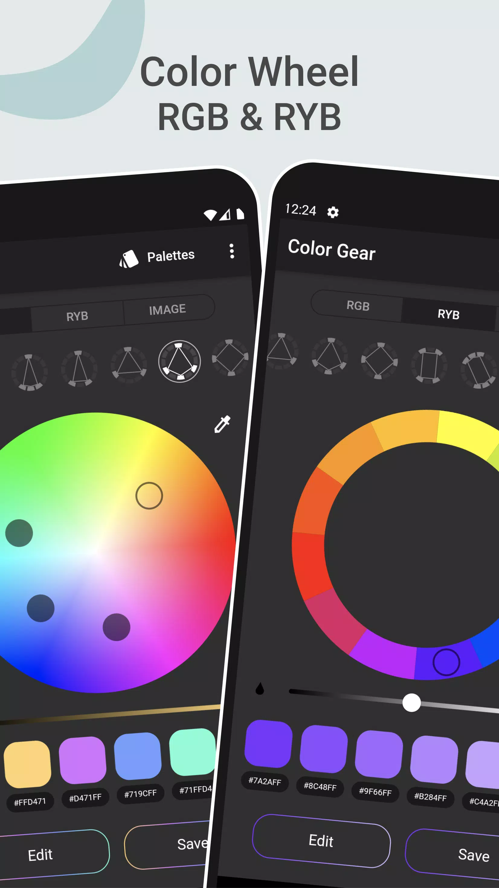 Color Wheel: Color Gear ภาพหน้าจอ 1