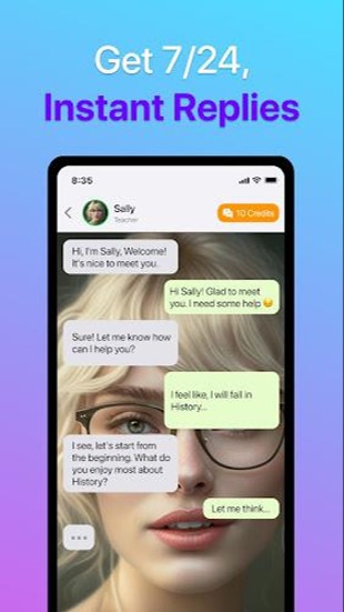 Chatty: AI Roleplay Characters應用截圖第1張