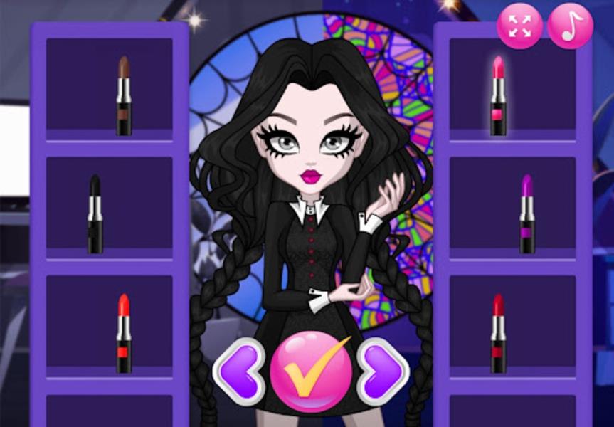 Wednesday Addams DressUp应用截图第4张