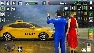 Taxi Driver Cab Car Driving 3D应用截图第2张