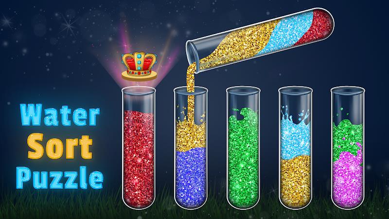 Color Water Sort Puzzle Fun Screenshot 1