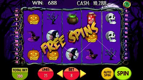 Halloween Slots Mania Deluxe ဖန်သားပြင်ဓာတ်ပုံ 3