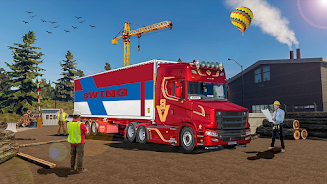 Euro Cargo Truck Driver Sim 3D Screenshot 4