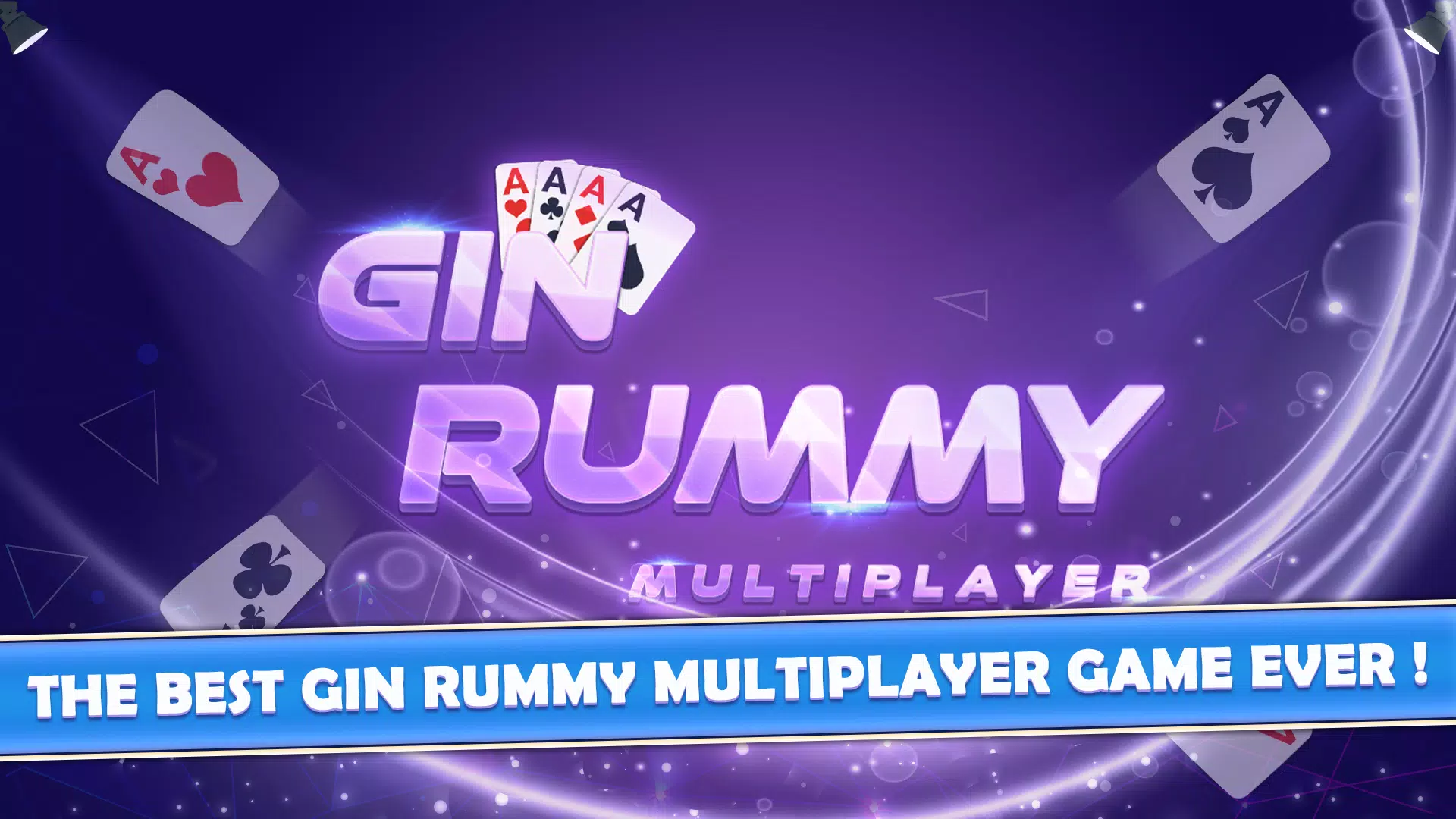 Gin Rummy Multiplayer Schermafbeelding 1