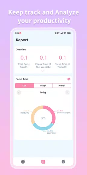 Brain Focus Productivity Timer ภาพหน้าจอ 3