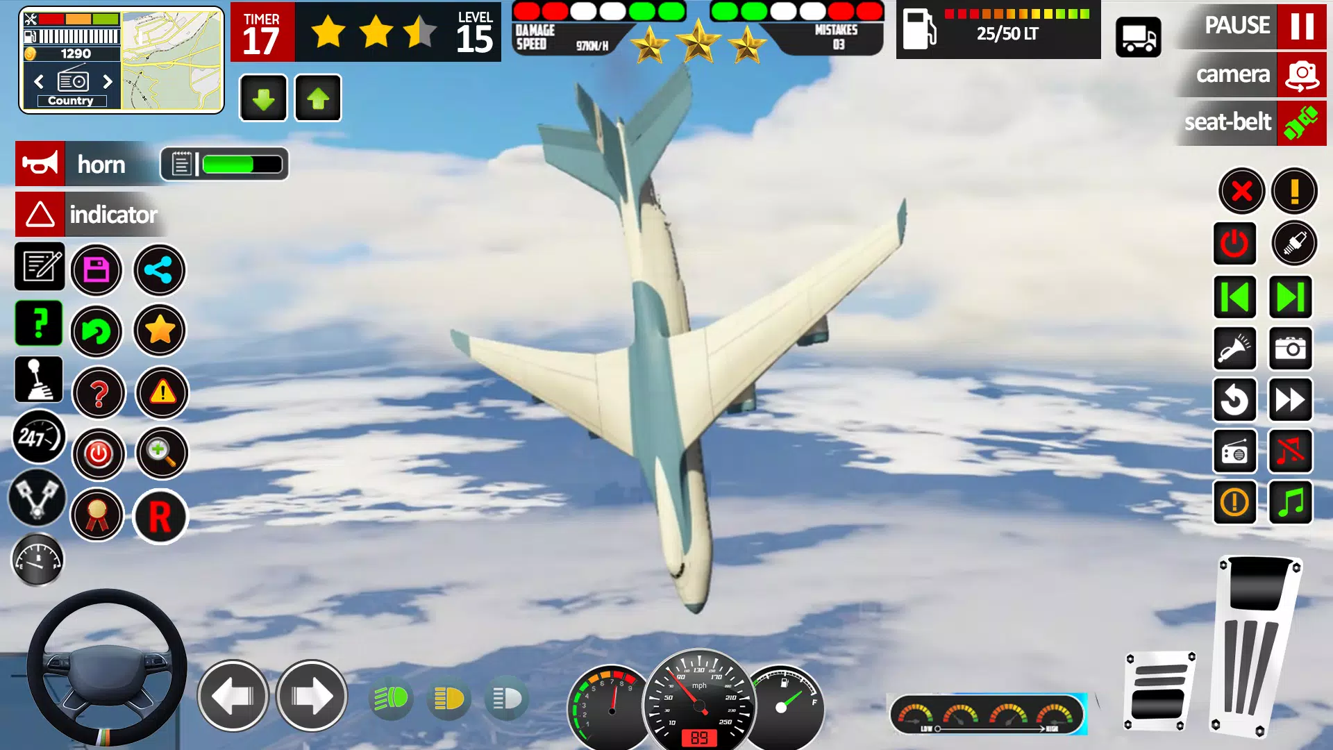 Plane Game Flight Simulator 3d应用截图第2张