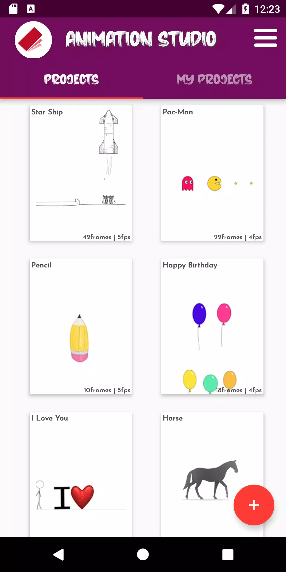 Animation Studio Screenshot 1