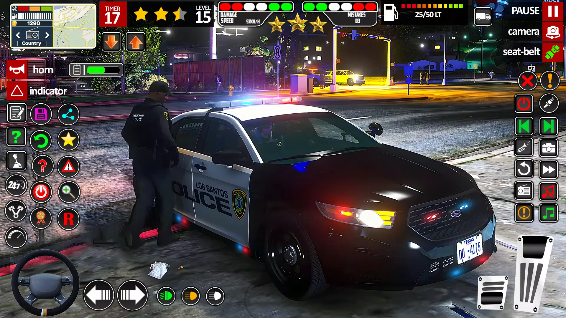 Car Chase Game Cop Simulator Capture d'écran 1