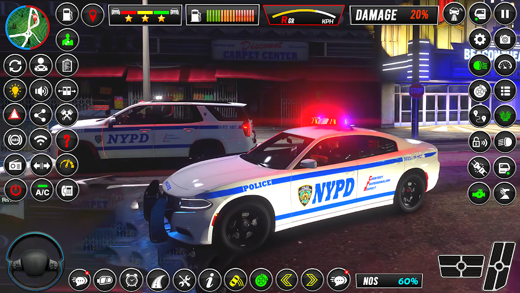 Police Car Chase: Car Games 3D Zrzut ekranu 2