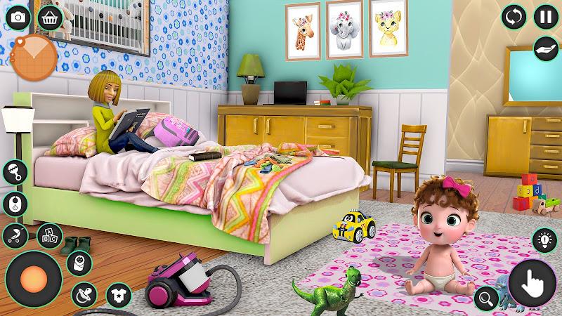 Pregnant Mom Family Game 3D Tangkapan skrin 4