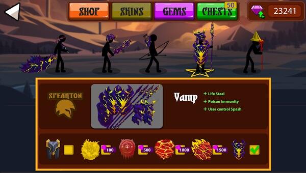 Stickman War Infinity Battle Mod APK Unlimited Money