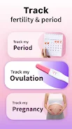 Schermata Ovulation & Period Tracker 1