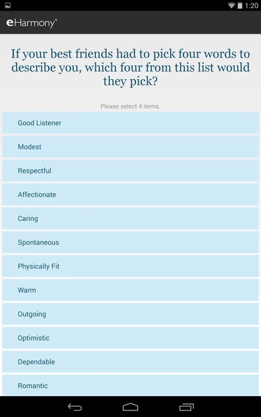 eHarmony ภาพหน้าจอ 1
