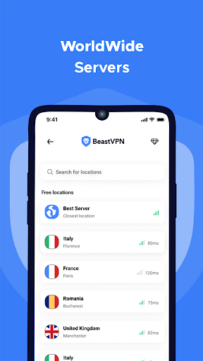 BeastVPN: Secure and Fast VPN Captura de tela 3