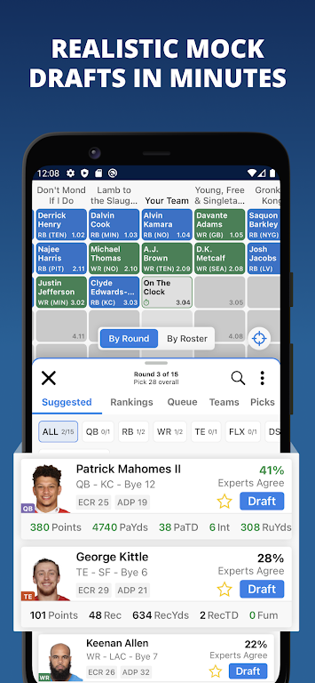 Fantasy Football Draft Wizard Screenshot 3