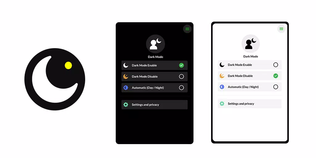 Dark Mode スクリーンショット 1