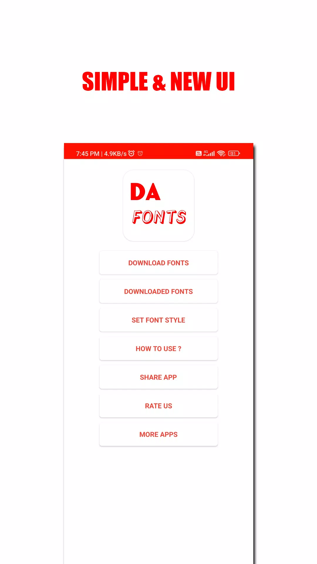 DA FONT'S Captura de pantalla 1