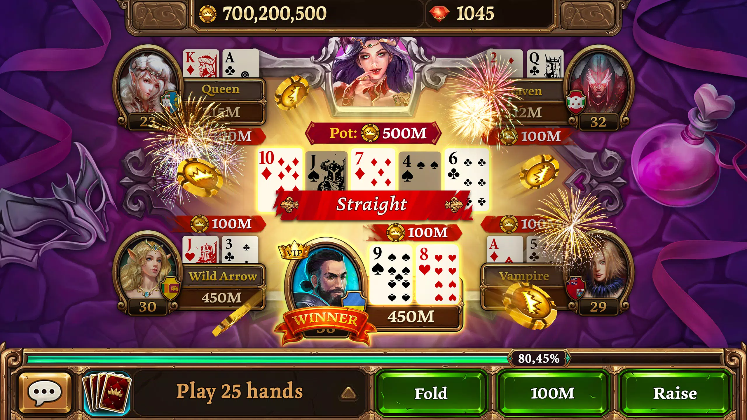 Texas Holdem Poker & Blackjack Tangkapan skrin 4