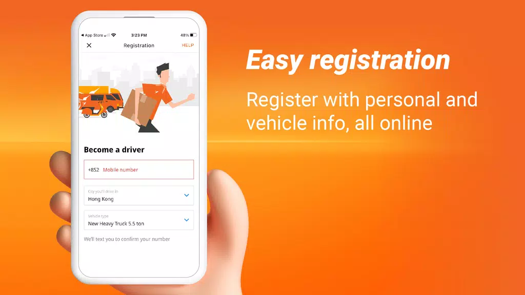 Schermata Lalamove Driver - Drive & Earn 2