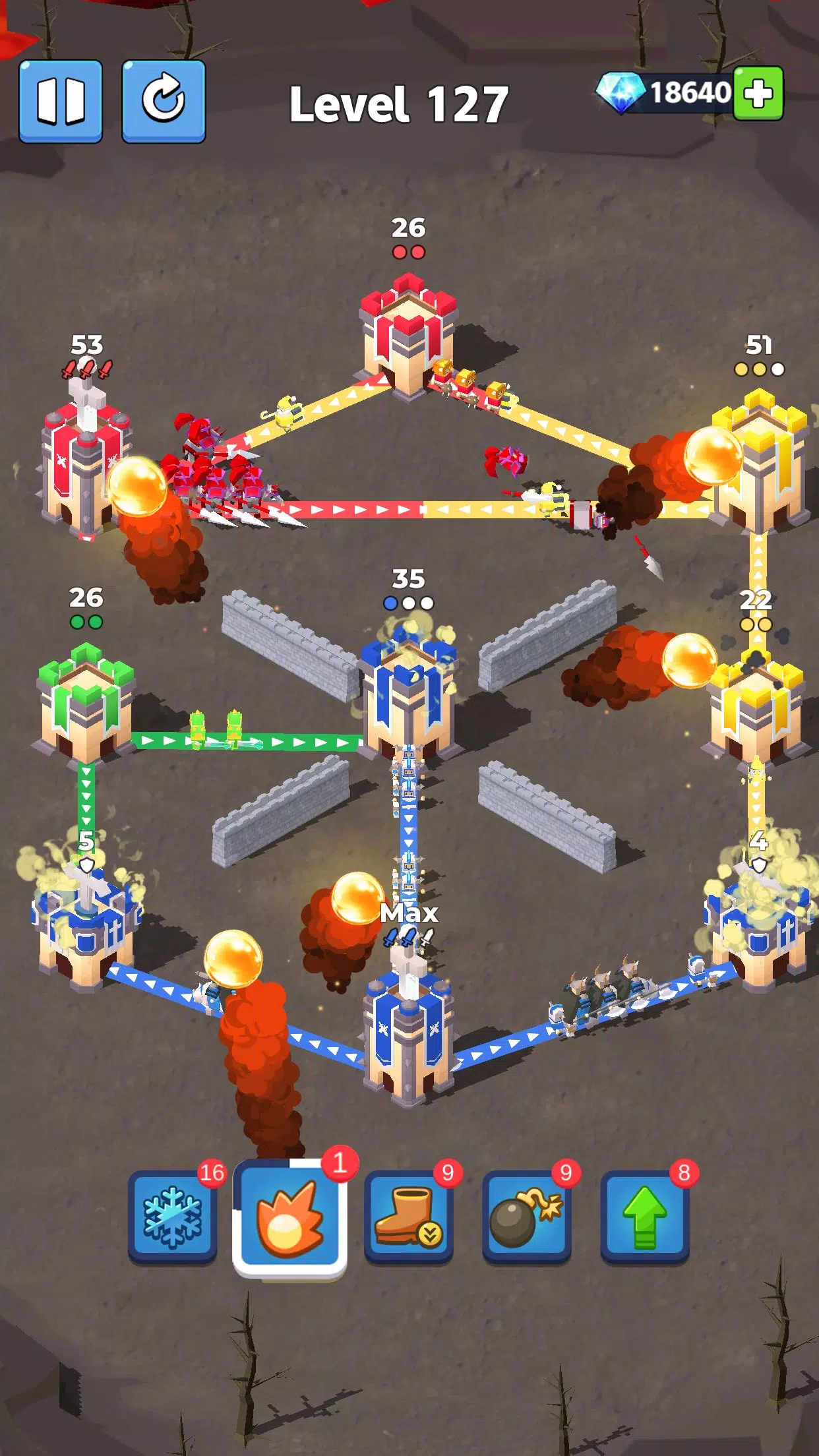 Conquer the Tower 2: War Games Tangkapan skrin 4