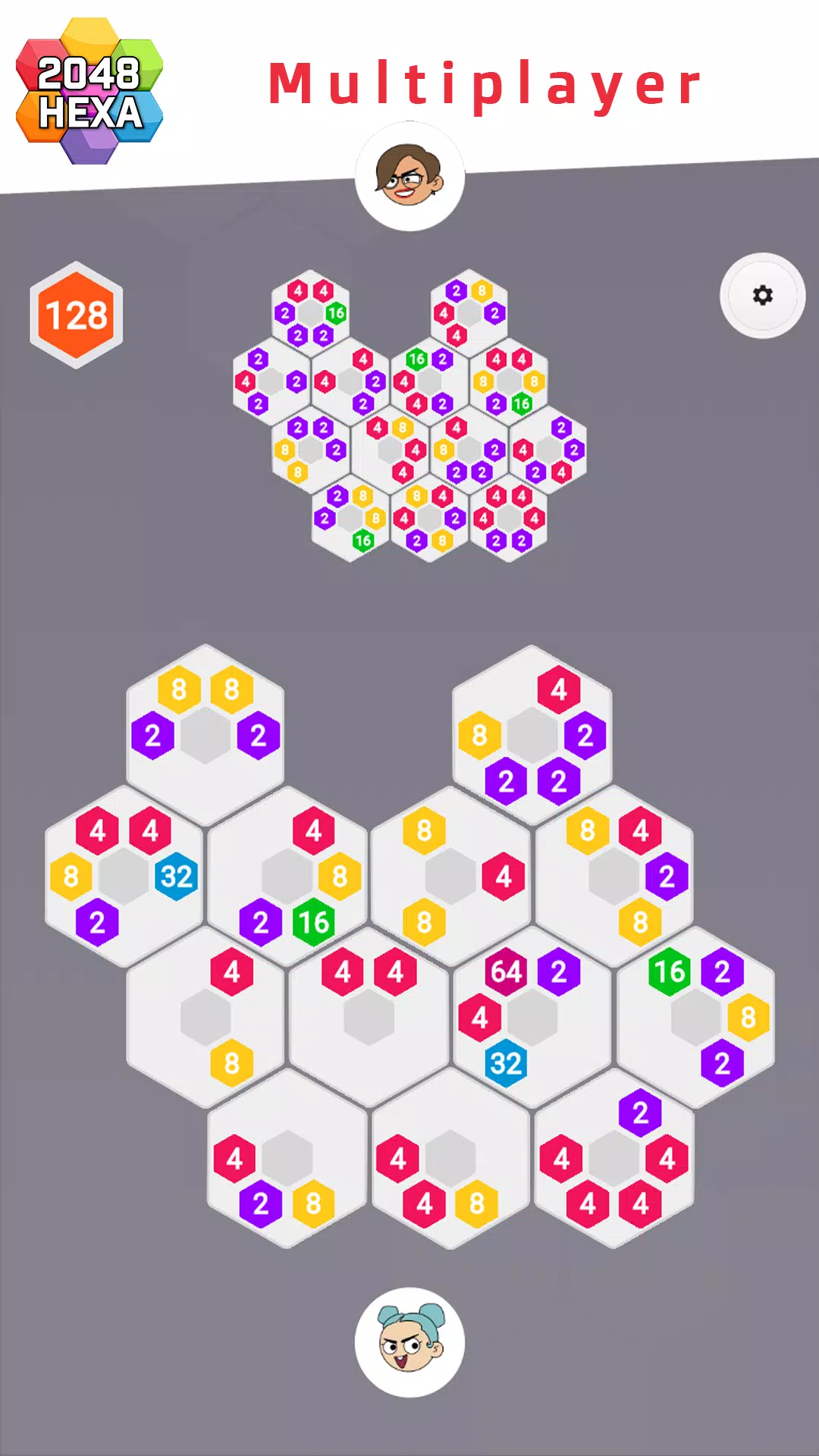 2048 Hexa Ảnh chụp màn hình 3