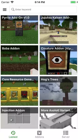 Addons for MCPE - Mods Packs Screenshot 1