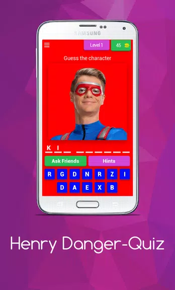 Henry Danger-Quiz Скриншот 1