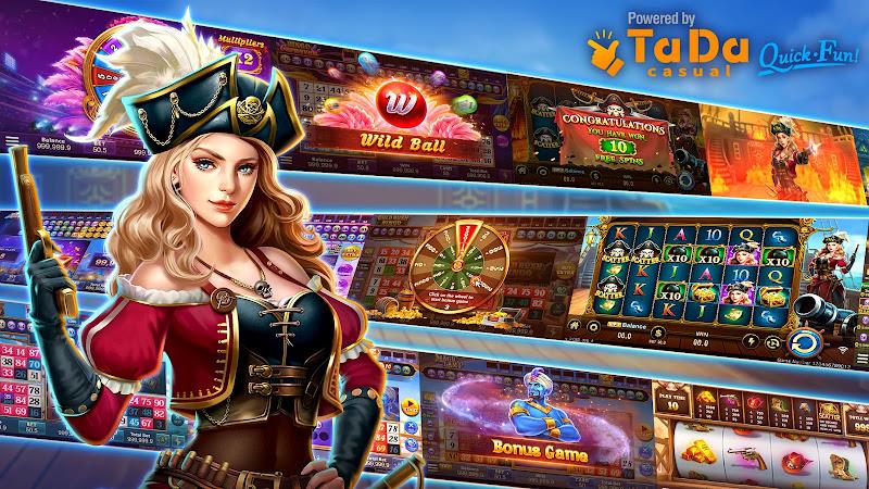 Pirate Queen Slot-TaDa Games ภาพหน้าจอ 1