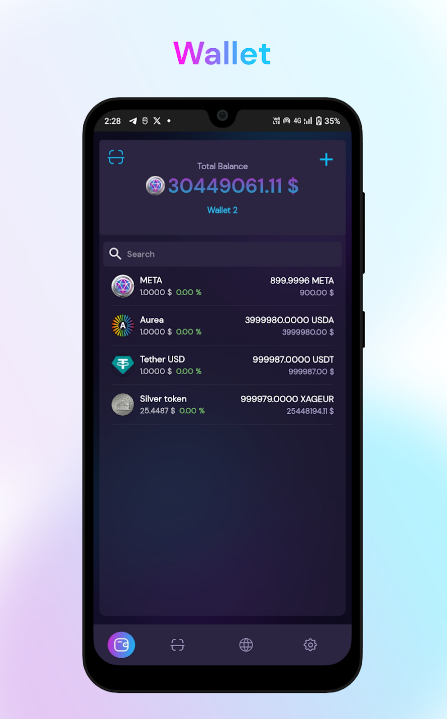 Metatron wallet স্ক্রিনশট 4