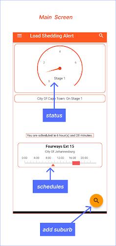 Load Shedding Alert Captura de pantalla 1