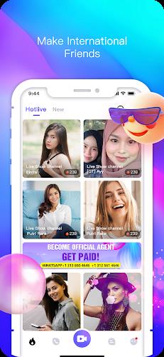 ACE LIVE - Go live  Video Chat Tangkapan skrin 1