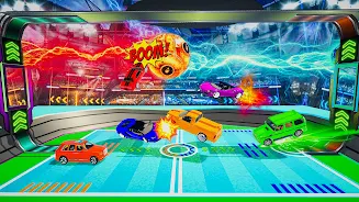 Rocket Car Soccer Ball Games Screenshot 2