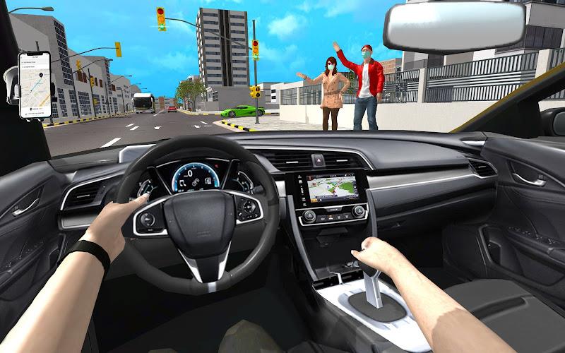 Open World Taxi Sim 2023 Скриншот 4