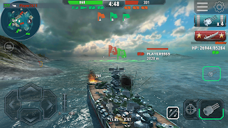 Warships Universe Naval Battle スクリーンショット 1